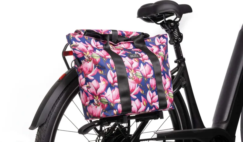 Acid Pannier Bag City 10 All In One with RILink  - Pink Flowers-2